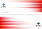 istock Red abstract horizonal lines background technology with copy space banner 905167678