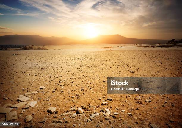 Deserted Place In Egypt Stock Photo - Download Image Now - Wilderness, Desert Area, Dirt
