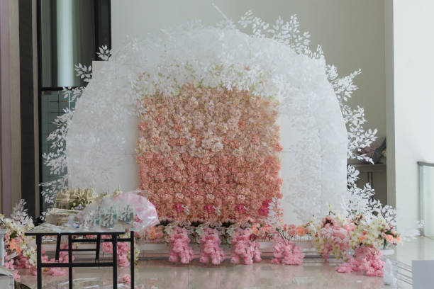 istock artificial flower bouquet on steel structure 905192834