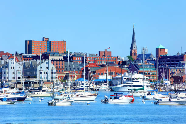 portland, maine - maine fotografías e imágenes de stock