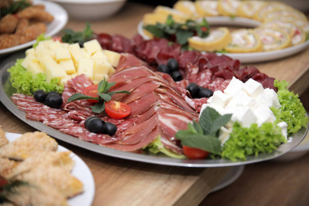 istock A plate of appetizer with cold platter 905197878