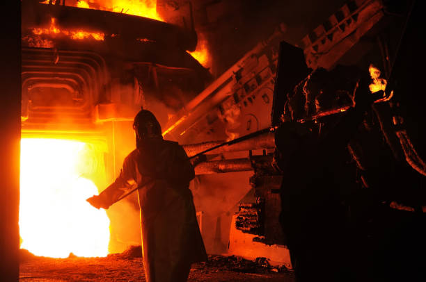 istock industrial metallurgist takes iron sample 905203612