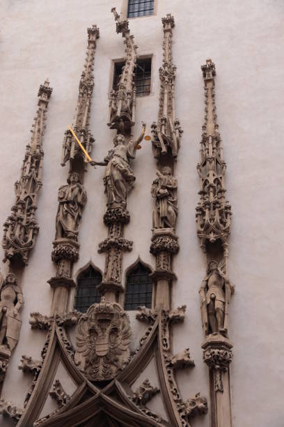 istock Gate with a bent small steeple, Stara Radnice, Brno 905213260