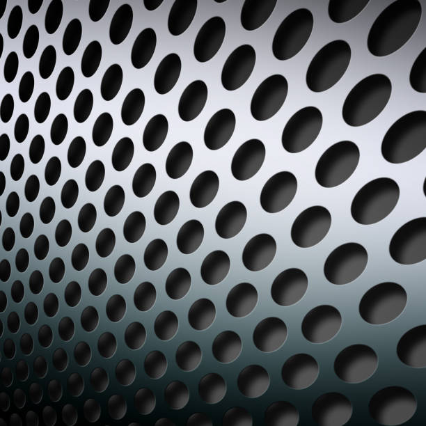 istock Metallic Texture - Metal Grid on wide Background 905226018