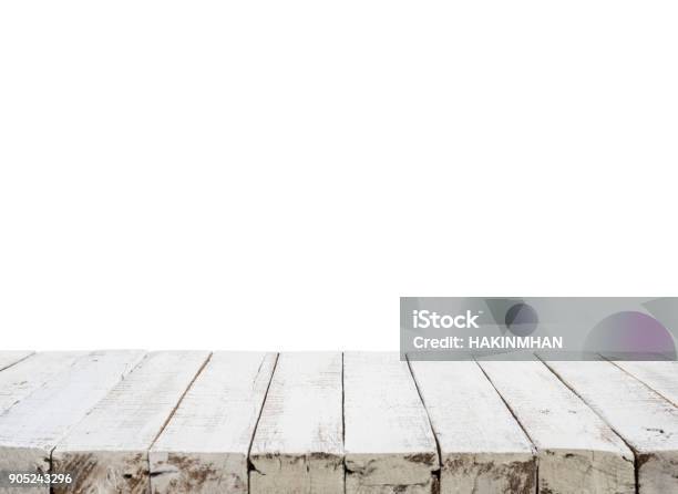 Photo libre de droit de Fond De Belle Texture En Bois Blanc De Table banque d'images et plus d'images libres de droit de Table - Table, En bois, Blanc