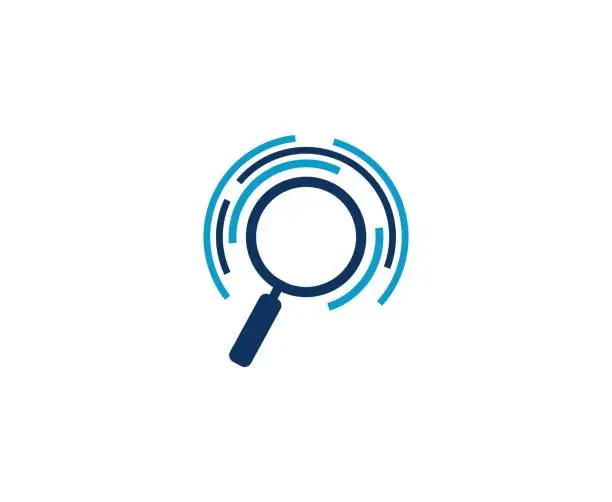 Vector illustration of Search icon