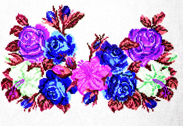 istock Handmade embroidery, folk arts and crafts 905255966