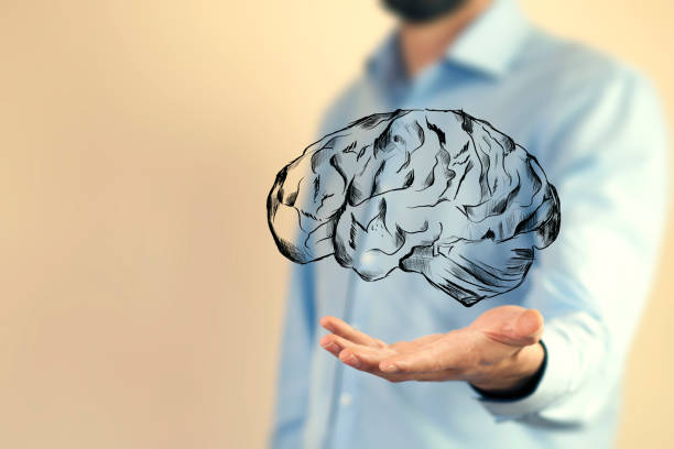 istock businessman hand holding brain in palm 905256388
