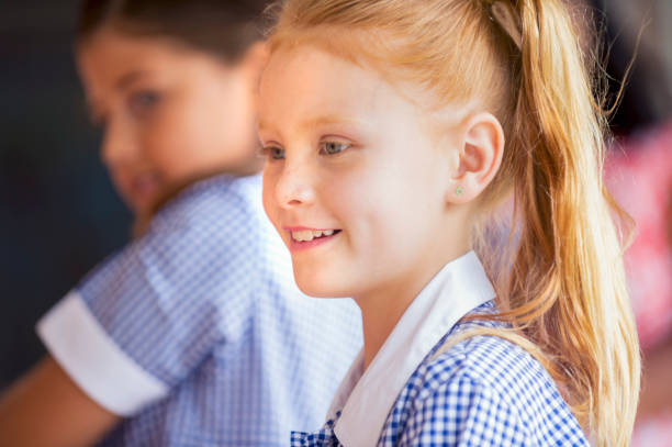 istock Schoolgirl in uniform. 905304752