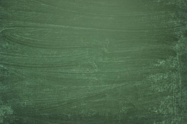 istock Green blackboard, blank background of school board 905304844