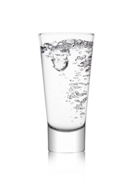 istock Elegant glass with healthy still clear water 905336588