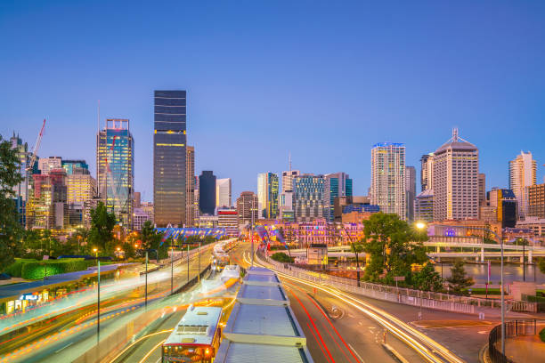 Brisbane city skyline