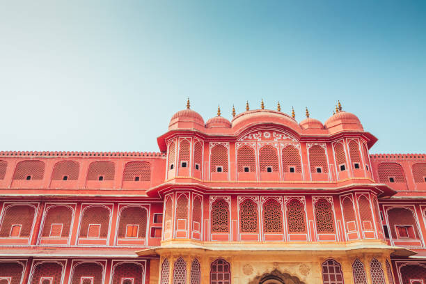 450+ Detail Of The Old Building In Pink City Jaipur India Stock Photos ...