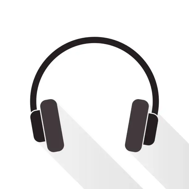 Vector illustration of Headphones