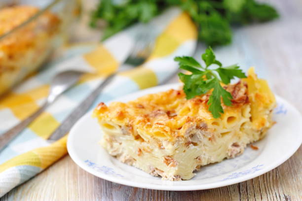 istock Casserole with pasta, meat and cheese 905358234