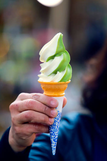 istock green tea ice cream Manila in hand 905379570