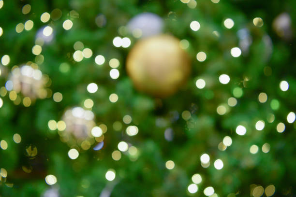 istock Blurred background of Christmas light 905393346