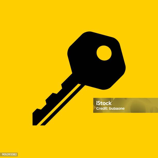 Household Key Stock Illustration - Download Image Now - Key, Icon Symbol, Symbol