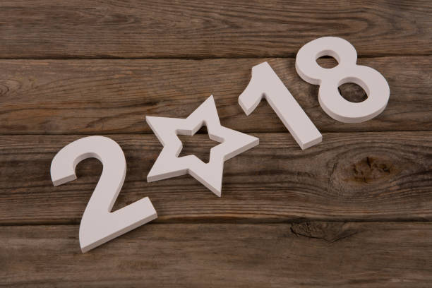 istock New year concepts 2018 with Star 905393542