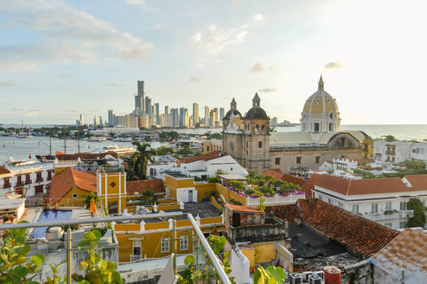 istock Sunset in Cartagena, Colombia 905397778