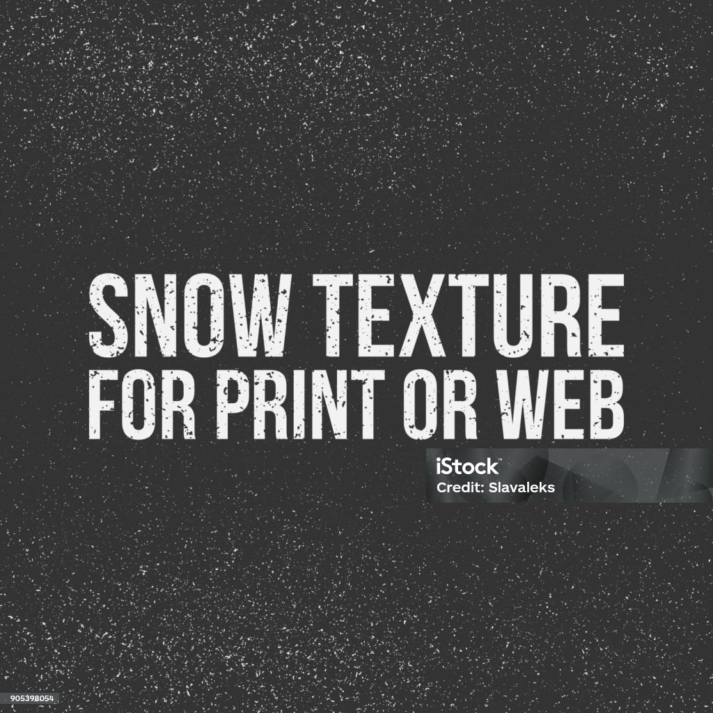 Texture de neige pour l’impression ou le Web - clipart vectoriel de Fond libre de droits