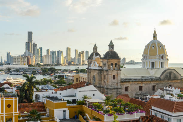 istock Sunset in Cartagena, Colombia 905399078