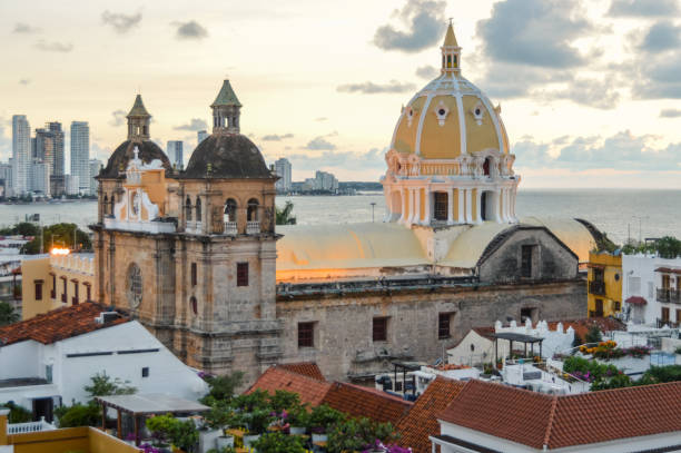 istock Sunset in Cartagena, Colombia 905400448