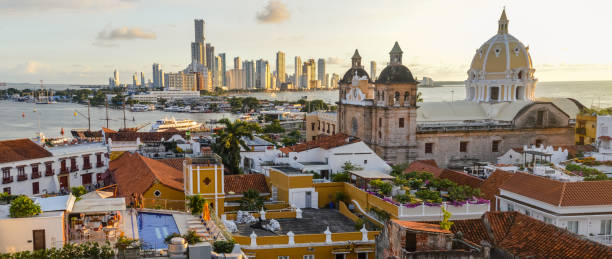 istock Sunset in Cartagena, Colombia 905400716