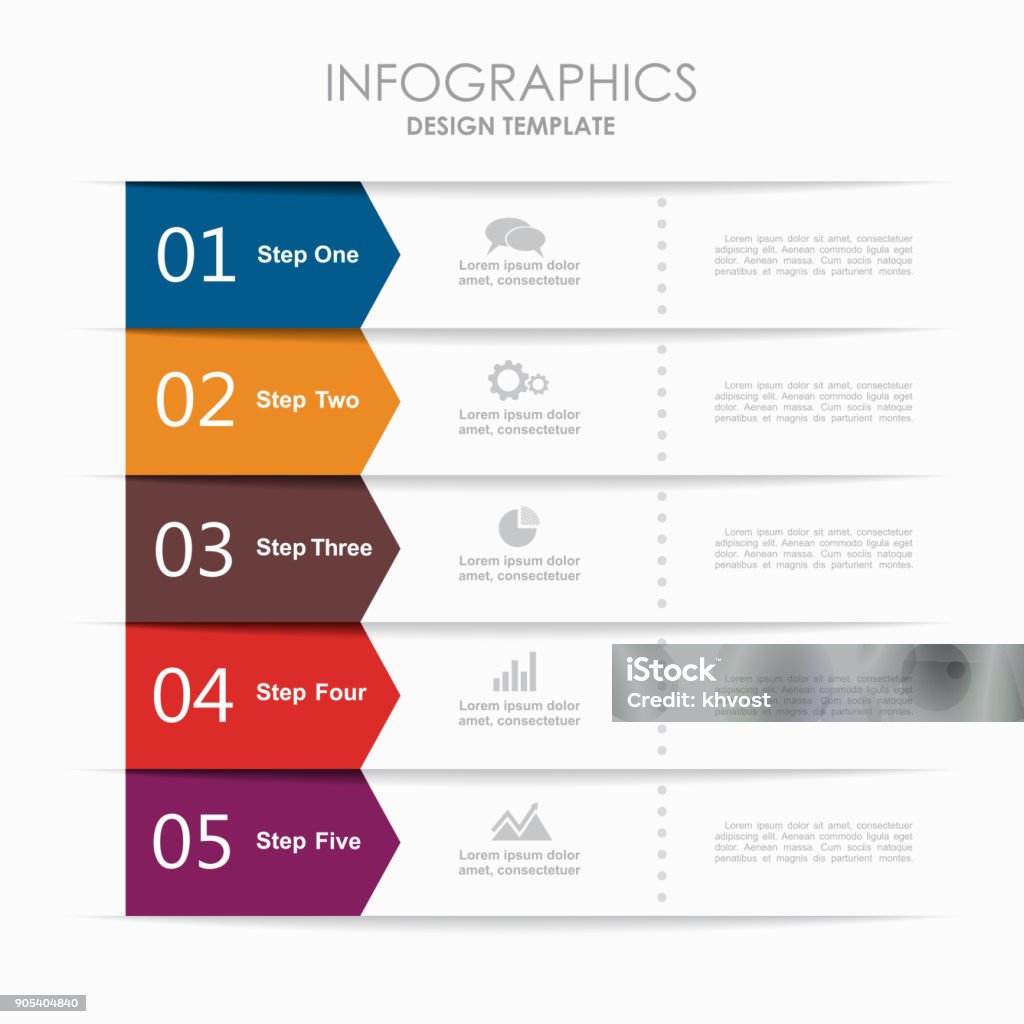 Infographic template. Vector illustration. Infographic template. Vector illustration. Can be used for workflow layout, diagram, business step options, banner, web design. Table stock vector