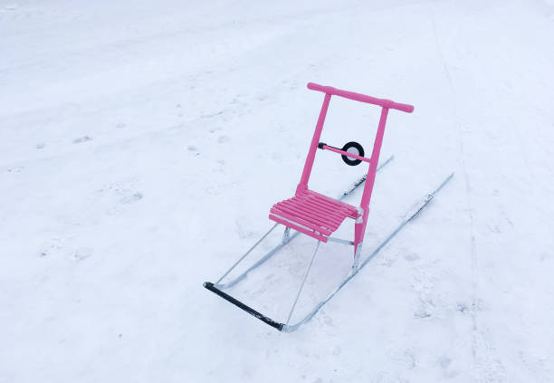 istock Traditional finnish kicksled. 905405892