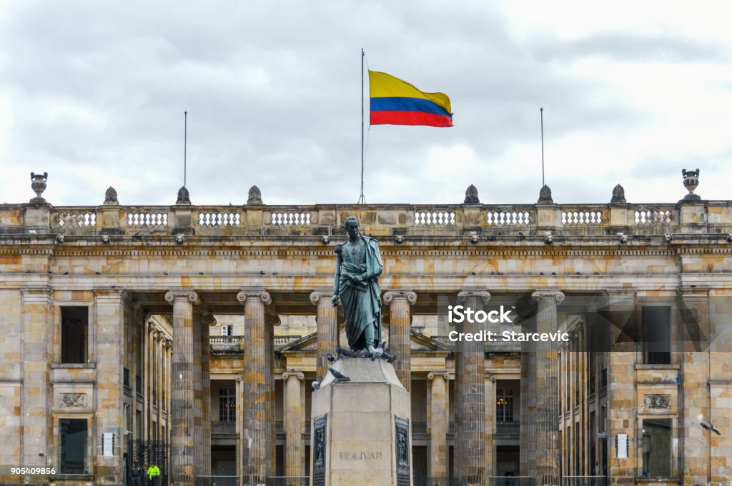 Bolivar Square - Bogota, Colombia Colombia Stock Photo