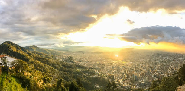 istock Sunset in Bogota, Colombia 905410264