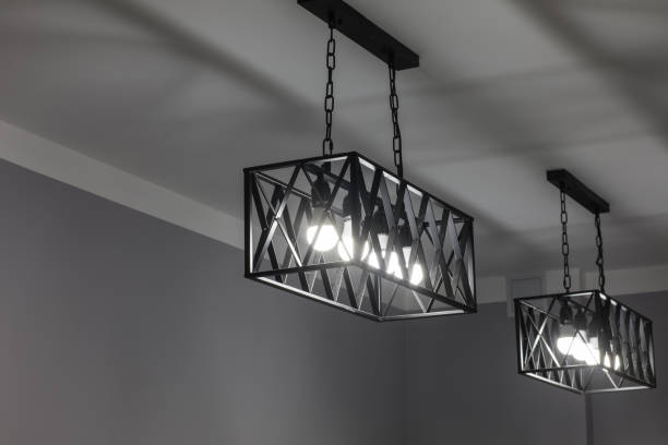 istock modern chandelier in vintage style 905412446