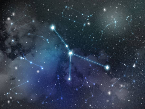 istock Cancer constellation star Zodiac 905412972