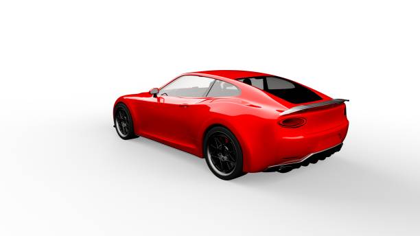 istock red sports car isolated on white 905413008