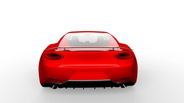istock red sports car isolated on white 905413110