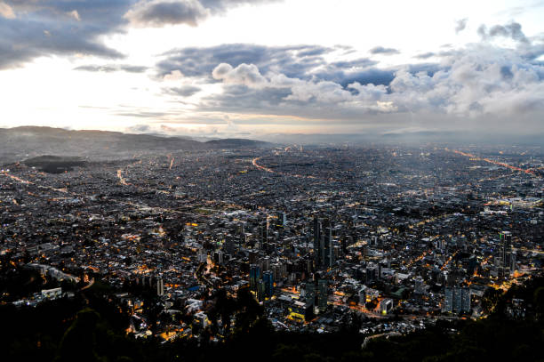 istock Sunset in Bogota, Colombia 905416398