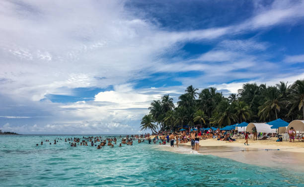 istock Tropical beach in the Caribbean 905417572