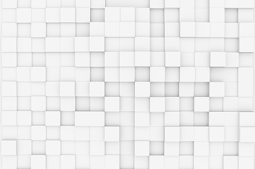 Abstract square  background, geometric minimalistic cover design, mosaic blocks pattern with copy space. Vector graphic