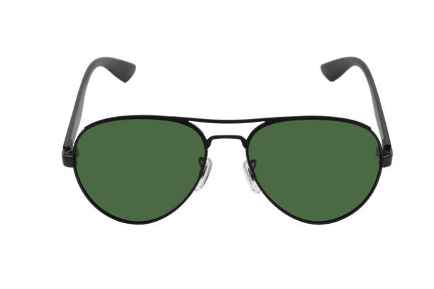 istock Black Sunglasses with Green Lens 905434958