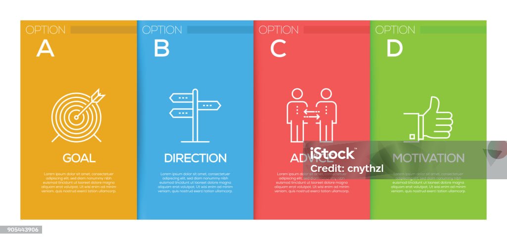 Coaching Graphics Report Coaching Infographic Design Template Stock Illustration - Download ...