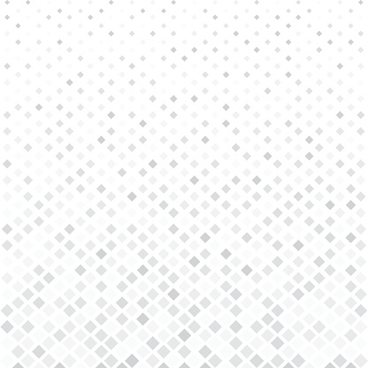 Abstract halftone white and gray square pattern background, Vector modern futuristic texture for posters, sites, cover, business cards, postcards, interior design, labels and stickers. vector illustration