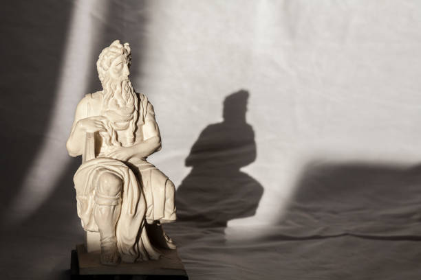 istock Michelangelo Moses sculpture, very popular as Rome souvenir 905451302