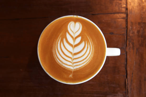 istock cup of latte art coffee 905461148
