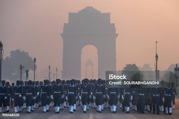 Republic Day India Stock Photo - Download Image Now - Parade, Republic Day, India Gate