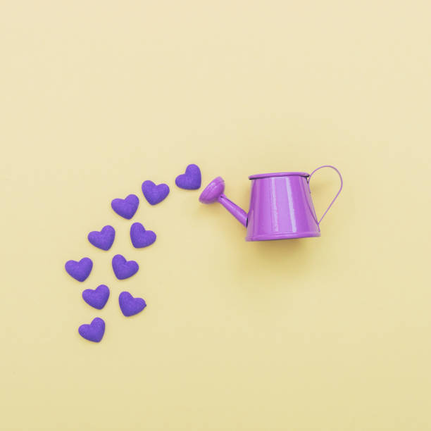 can flowers pouring hearts