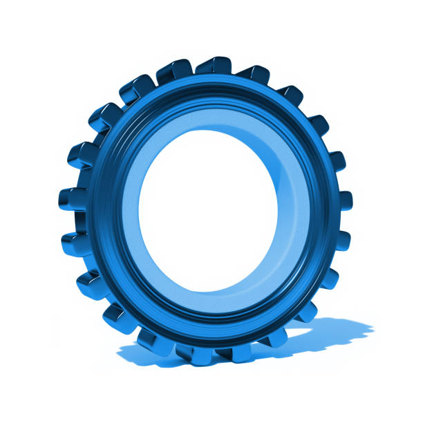 istock blue gear in front of a white background (3d illustration) 905473128