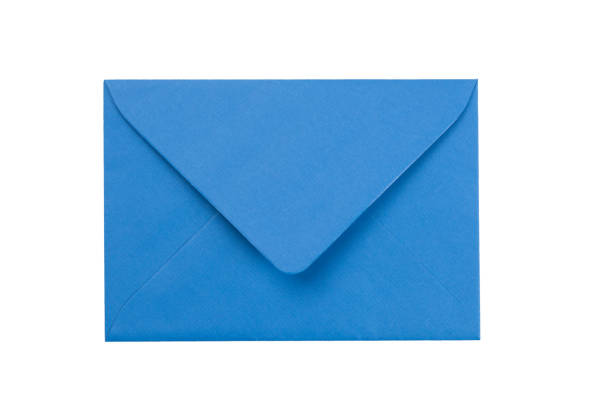 Blue Envelope stock photo