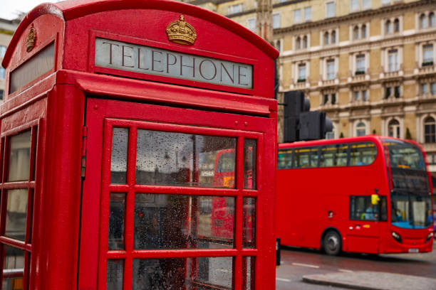 istock London old red Telephone box 905474034