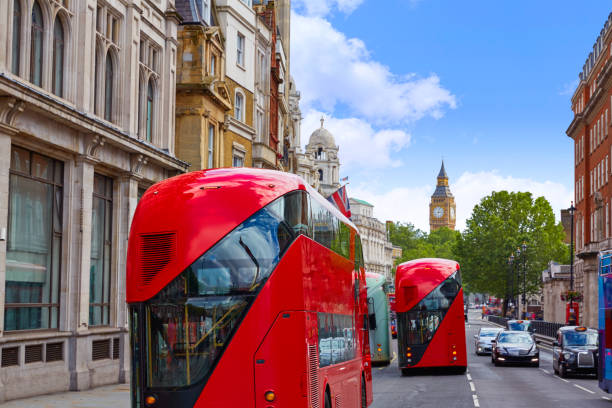 istock London Big Ben from Trafalgar Square traffic 905477228